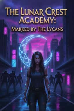 The Lunar Crest Academy: Marked by The Lycans novel cover