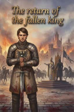 The return of the fallen king novel cover