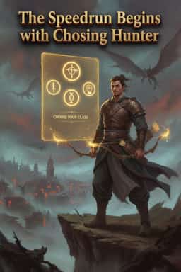 The Speedrun Begins with Choosing Hunter novel cover