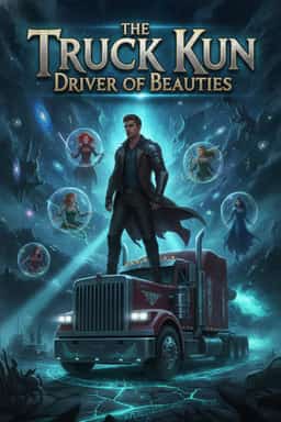 THE TRUCK KUN DRIVER HAREM OF BEAUTIES novel cover