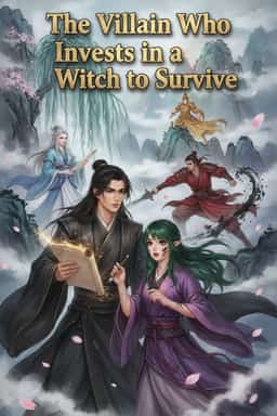 The Villain Who Invests in a Witch to Survive novel cover