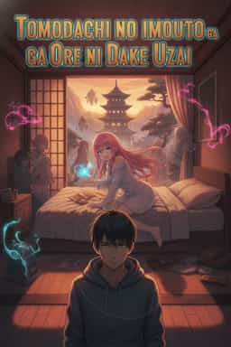 Tomodachi no Imouto ga Ore ni Dake Uzai novel cover