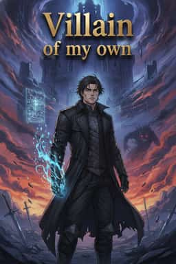 Villain of my own novel cover