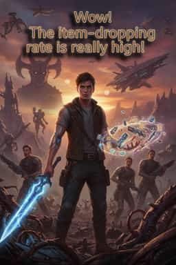 Wow! The item-dropping rate is really high! novel cover