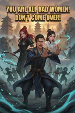 You are all bad women! Don't come over! novel cover