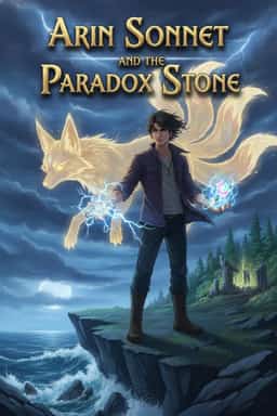 Arin Sonnet and the Paradox Stone novel cover