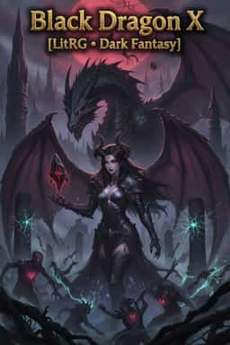 Black Dragon X [LitRPG • Dark Fantasy] novel cover
