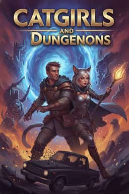 Catgirls And Dungeons novel cover