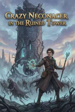 Crazy Necromancer in the Ruined Tower novel cover