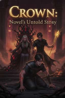 Crownblood: Novel's Untold Story novel cover