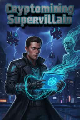 Cryptomining Supervillain novel cover