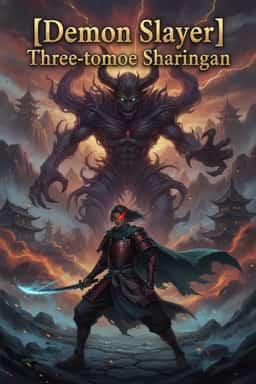 [Demon Slayer] Three-tomoe Sharingan novel cover