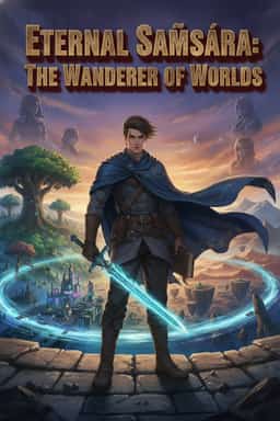 Eternal Saṃsāra: The Wanderer of Worlds novel cover