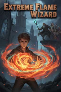 Extreme Flame Wizard novel cover