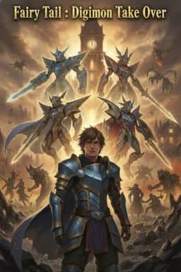 Fairy tail : Digimon Take Over novel cover