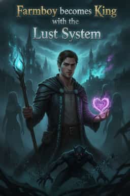 Farmboy becomes King with the Lust System novel cover