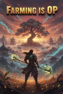 Farming is OP novel cover