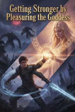 Getting Stronger by Pleasuring the Goddess novel cover