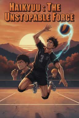 Haikyuu : The Unstoppable Force novel cover