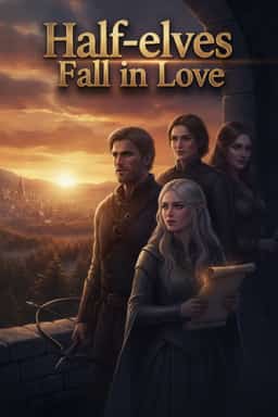 Half-elves Fall in Love novel cover