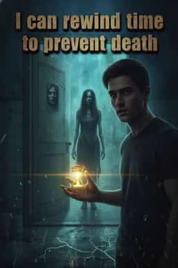 I can rewind time to prevent death novel cover