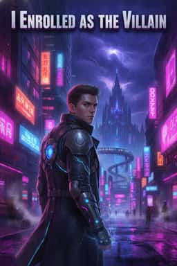 I Enrolled as the Villain novel cover