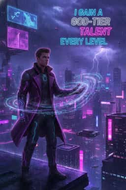 I Gain a God-Tier Talent Every Level novel cover