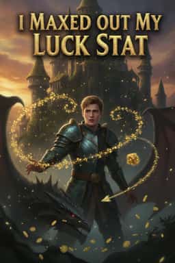 I Maxed Out My Luck Stat novel cover