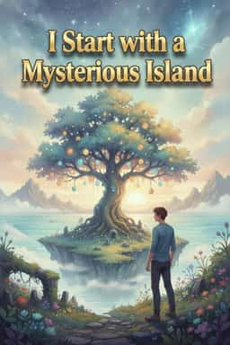 I Start with a Mysterious Island novel cover