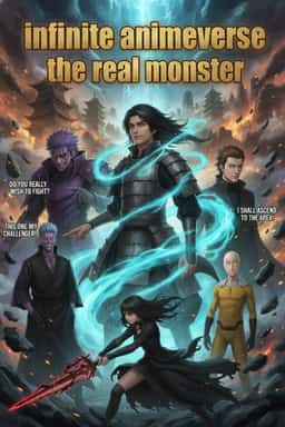 infinite animeverse the real monster novel cover
