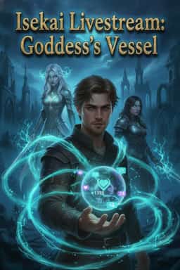Isekai Livestream: Goddess's Vessel novel cover