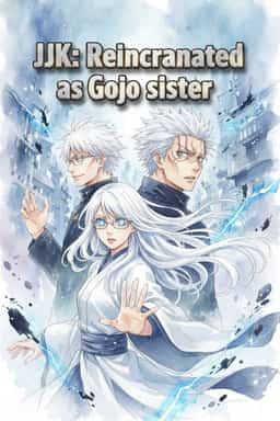 JJK: Reincarnated as Gojo sister novel cover