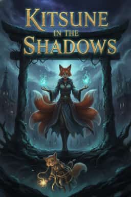 Kitsune in the Shadows novel cover