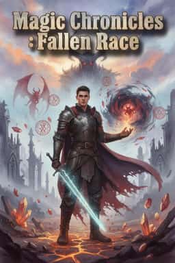 Magic Chronicles : Fallen Race novel cover