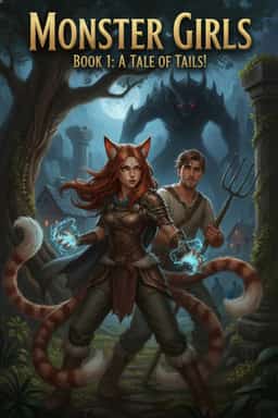 Monster Girls Book 1: A Tale of Tails! novel cover