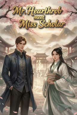 Mr. Heartthrob meet Miss Scholar novel cover