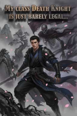My class Death Knight is just barely legal… novel cover