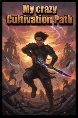 My crazy Cultivation Path novel cover
