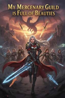 My Mercenary Guild is Full of Beauties novel cover
