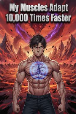 My Muscles Adapt 10,000 Times Faster novel cover