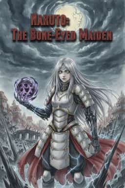 Naruto: The Bone-Eyed Maiden novel cover