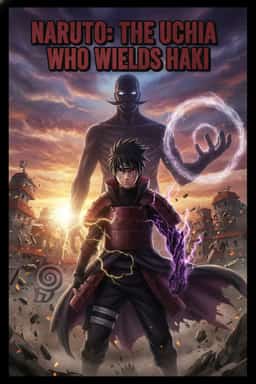 Naruto: The Uchiha Who Wields Haki novel cover