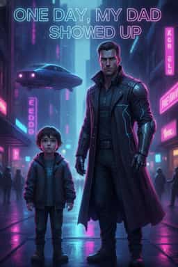 One Day, My Dad Showed Up novel cover