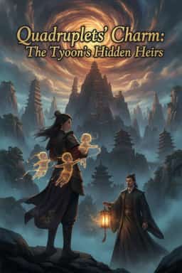 Quadruplets’ Charm: The Tycoon’s Hidden Heirs novel cover