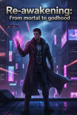 Re-awakening: From mortal to godhood novel cover