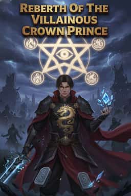 Rebirth Of The Villainous Crown Prince novel cover