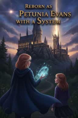 Reborn as Petunia Evans with a System novel cover