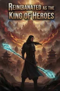 Reincarnated as the King of Heroes novel cover