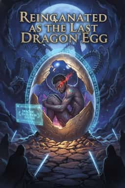 Reincarnated as the Last Dragon Egg novel cover