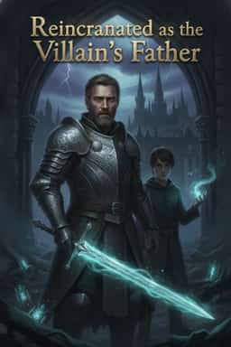 Reincarnated as the Villain's Father novel cover